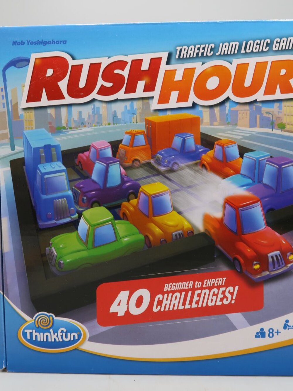 Rush Hour Traffic Jam Game Logic Puzzle ThinkFun One Player Travel Ages 8+
